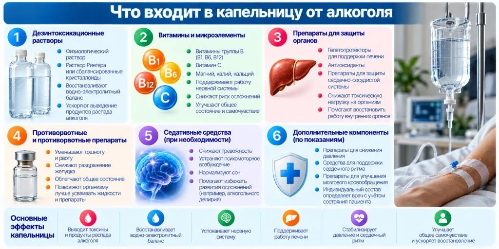 Пациент под капельницей